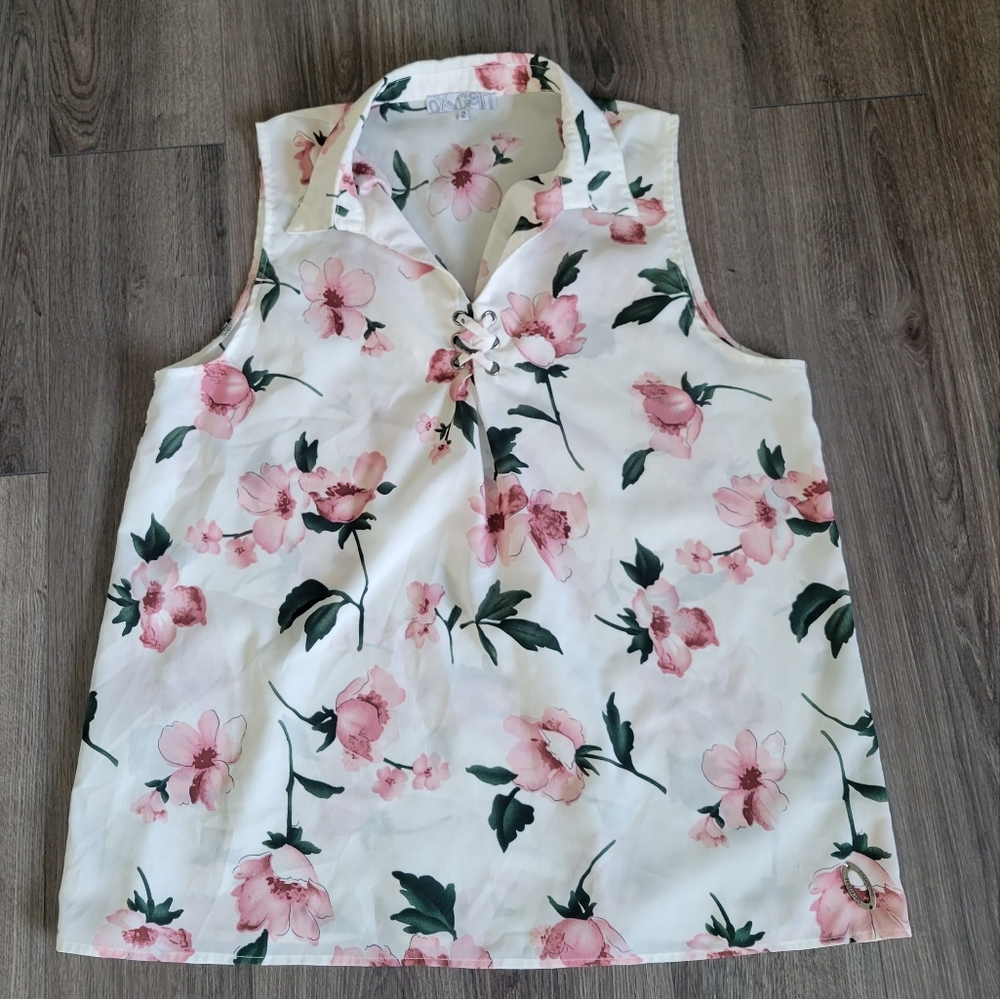 Oxygen Floral Blouse